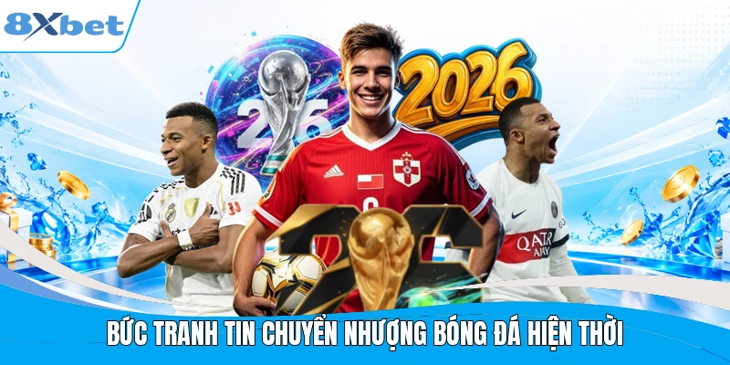 Bức tranh tin chuyển nhượng bóng đá hiện thời