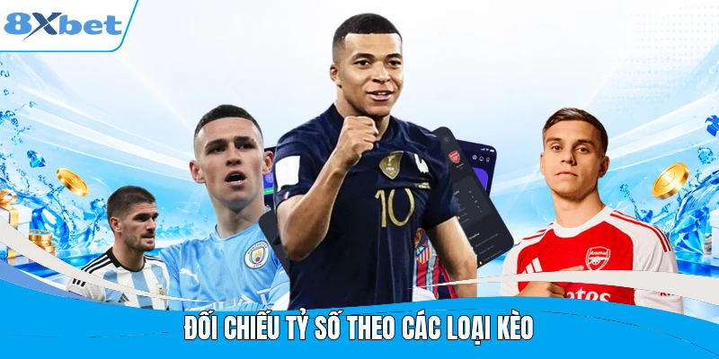Đối chiếu tỷ số theo các loại kèo