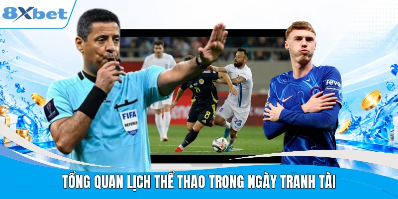 Tổng quan lịch thể thao trong ngày tranh tài